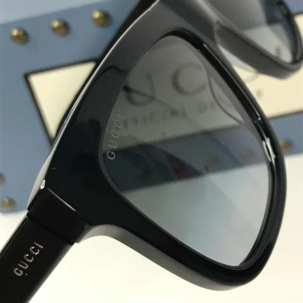 New Authentic Gucci Unisex GG0158SN 001 54mm Sunglasses